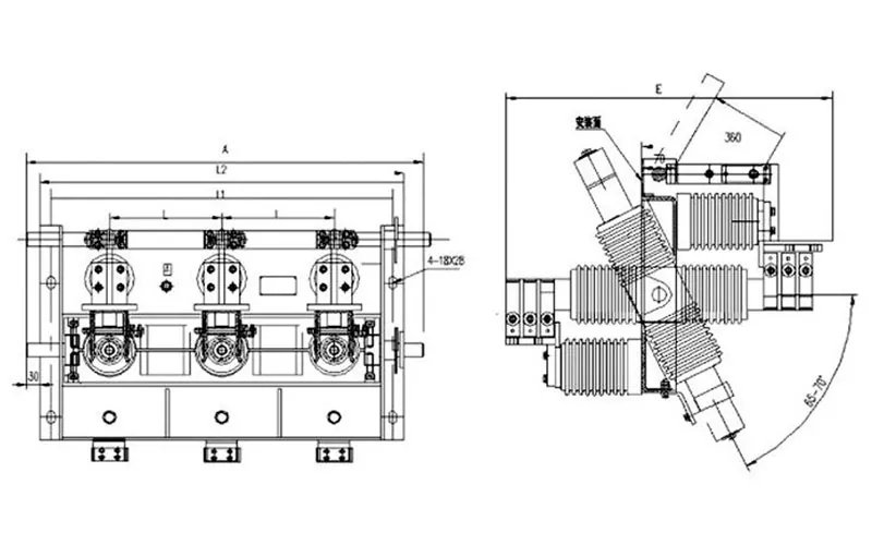 12kV Indoor Disconnect Switch with Earthing Switch