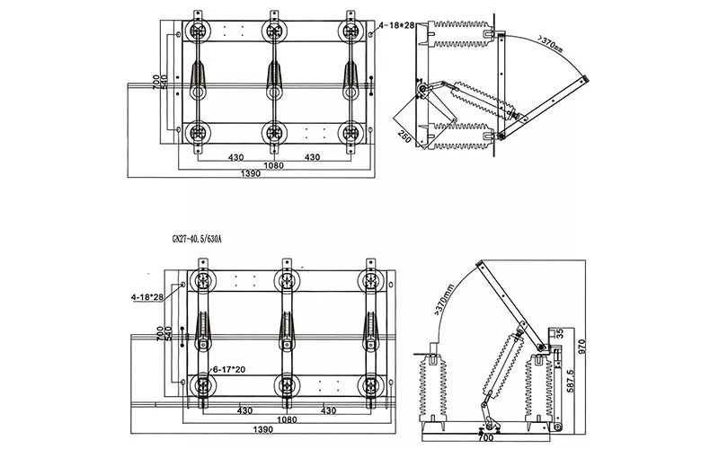 40.5kV Indoor Disconnect Switch