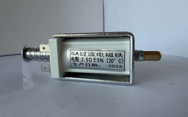 5A Overcurrent Solenoid Plug-in Terminal Type 2.5Ω