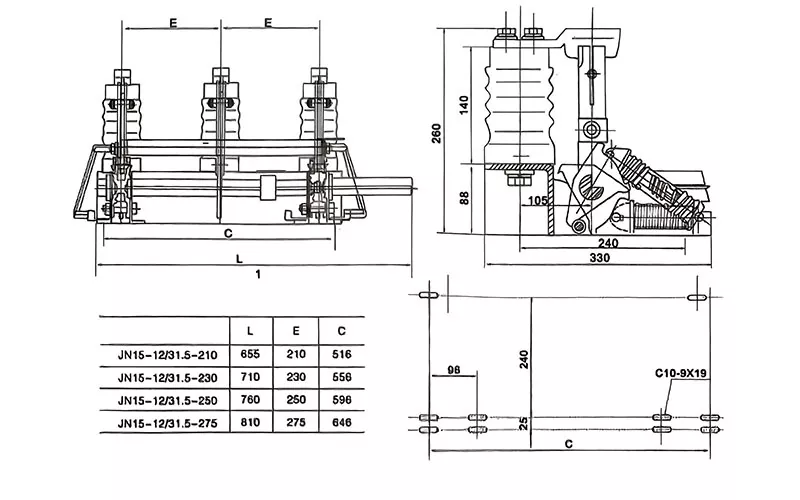 12kV Indoor Earthing Switch
