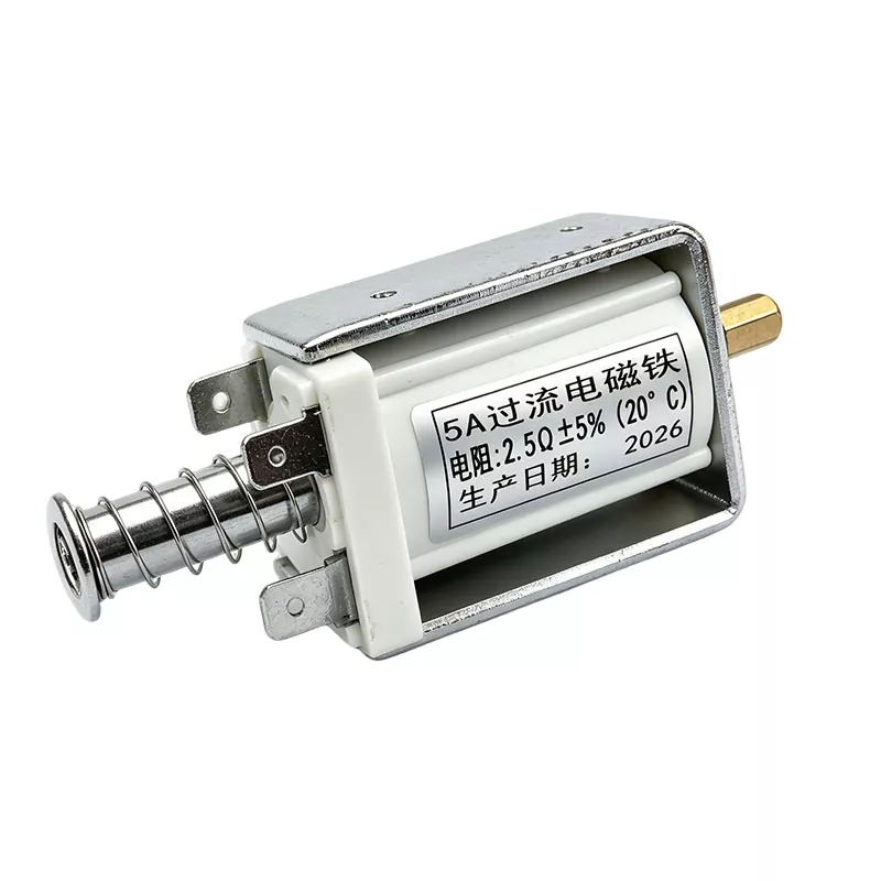 5A Overcurrent Solenoid - Plug-in Terminal Type - 2.5Ω